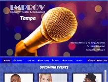 Tablet Screenshot of improvtampa.com